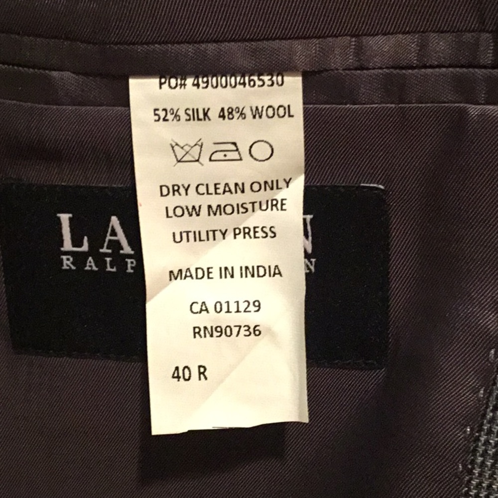 Ralph Lauren Silk Blend Sport Coat - Picture 5 of 6